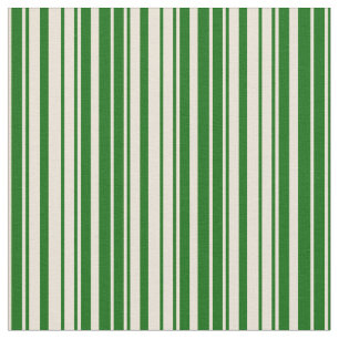 Tecido Padrão de faixas verdes biscas e escuras