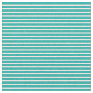 Tecido Padrão de faixas verdes e brancas do mar claro