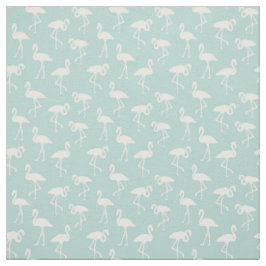 Tecido Padrão De Flamingos, Padrão Flamingo, Azul