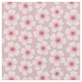 Tecido Padrão de Flor de Cereja Japonês Sakura