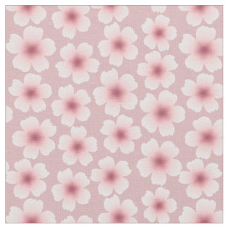 Tecido Padrão de Flor de Cereja Japonês Sakura