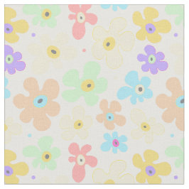 Tecido Padrão de Flores de Pastel Floral