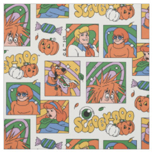 Tecido Padrão de Fotos de Halloween do Scooby-Doo