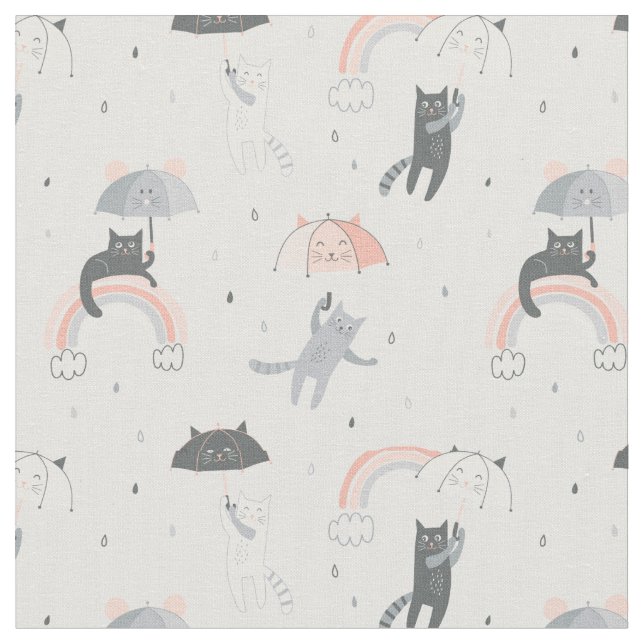 Tecido Padrão de Gatos de Choque em Cuta (Detalhe)