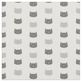 Tecido Padrão De Gatos Kawaii