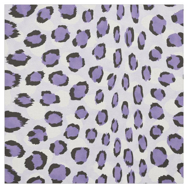 Tecido Padrão de impressão de chic, roxo e rosado, preto, (Modelo)