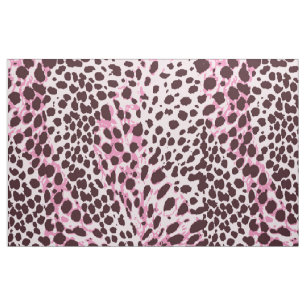 Tecido Padrão de impressão do Leopardo Rosa-Chic person