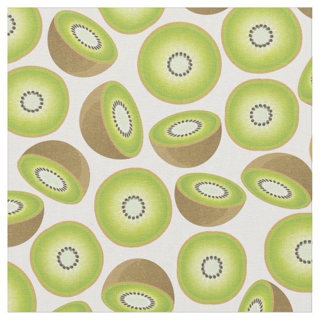 Tecido Padrão de Kiwi Cortado em Cuta (Detalhe)