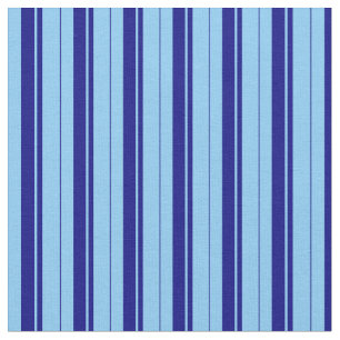 Tecido Padrão de linha azul e azul do céu claro