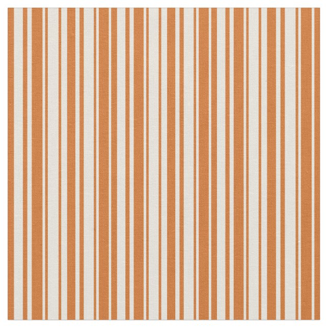 Tecido Padrão de Linhas Beige e Chocolate (Detalhe)