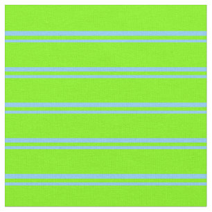Tecido Padrão de Linhas Coloridas Azul e Verde do Céu Cla