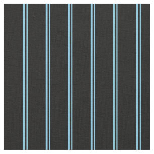 Tecido Padrão de Linhas de Cor Azul e Preta do Céu