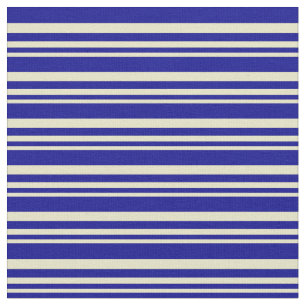 Tecido Padrão de Linhas de Cor Azul Pálido e Azul Escur