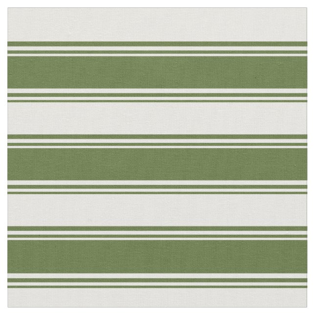 Tecido Padrão de Linhas de Cor Verde Azul Escuro e Branco (Detalhe)