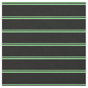 Tecido Padrão de Linhas de Cor Verde e Preto Claro