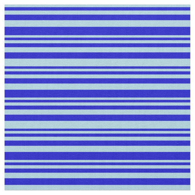 Tecido Padrão de Linhas/Faixa Azul e Azul Claro (Detalhe)