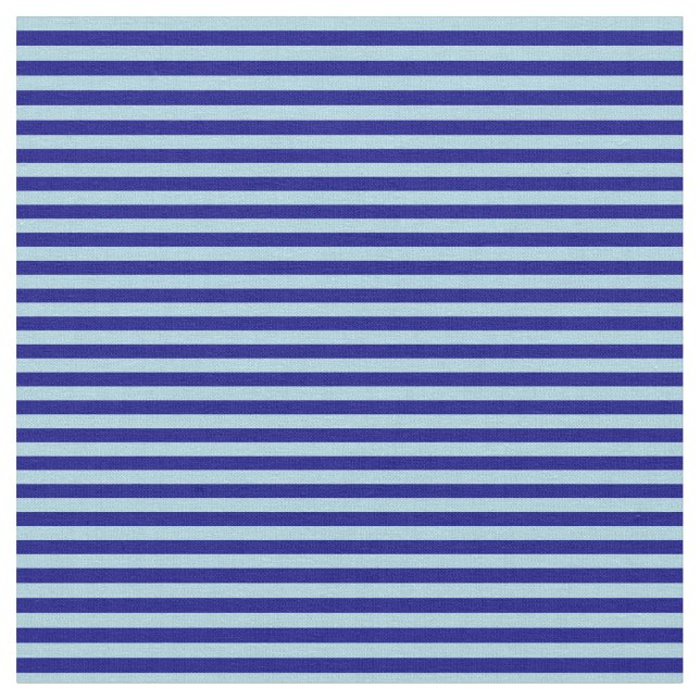 Tecido Padrão de Linhas/Faixa Azul e Azul Claro (Detalhe)