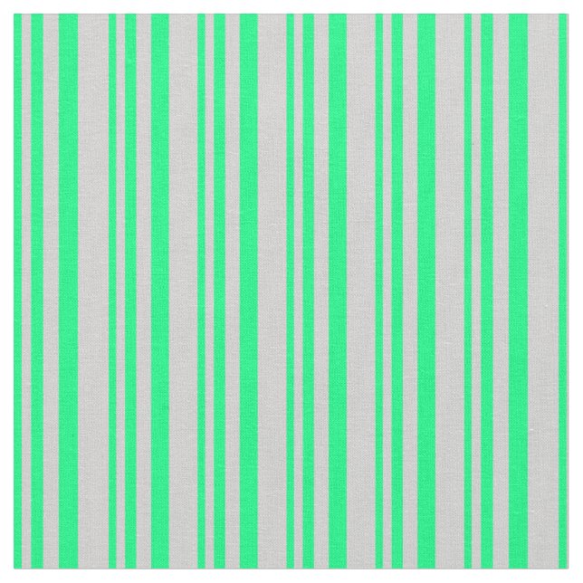 Tecido Padrão de Linhas/Faixa de Cinzas Verdes e Leves (Detalhe)