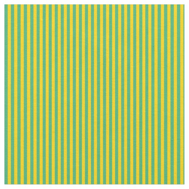 Tecido Padrão de Linhas/Faixa Verde Amarelo e Mar (Detalhe)