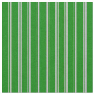 Tecido Padrão de Linhas/Faixa Verde e Cinza Coloridas