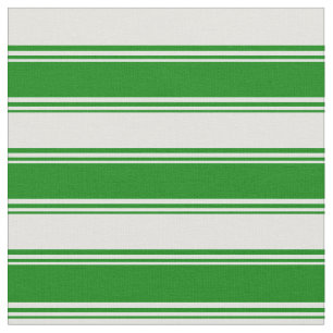 Tecido Padrão de linhas/faixas cianas verdes e claras