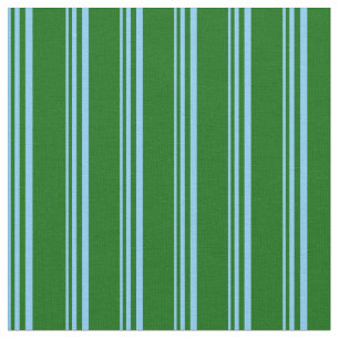 Tecido Padrão de Linhas/faixas verdes azuis e escuras do
