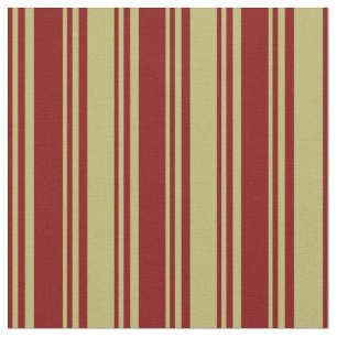 Tecido Padrão de Linhas Khaki Maroon e Escuro