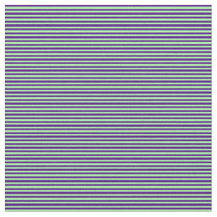 Tecido Padrão de Linhas/Listras de Cor Verde e Indigo