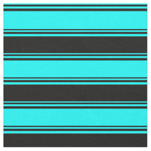 Tecido Padrão de Linhas/Stripes Cinanas e Pretas