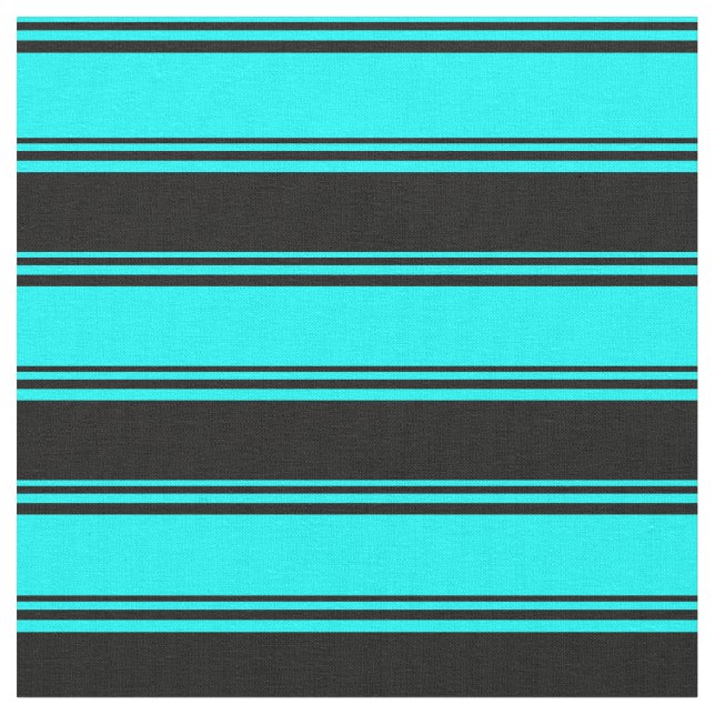Tecido Padrão de Linhas/Stripes Cinanas e Pretas (Detalhe)