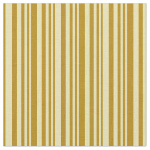 Tecido Padrão de Linhas/Stripes de Goldenrodo Tano e Escu