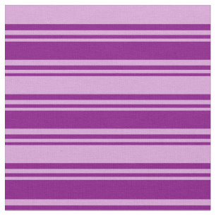 Tecido Padrão de Linhas/Stripes de Roxo e Plum