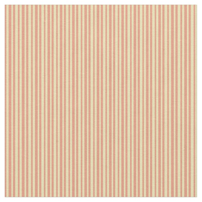 Tecido Padrão de Linhas/Stripes de Salmão Escuro (Detalhe)