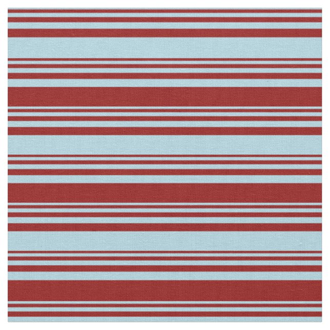 Tecido Padrão de Linhas/Stripes Vermelhas Azuis e Escuras (Detalhe)