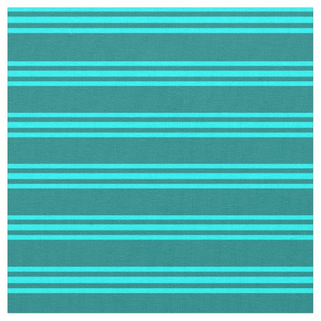 Tecido Padrão de Linhas Teal & Aqua (Detalhe)