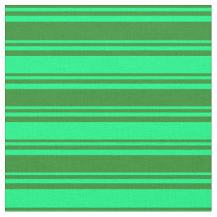 Tecido Padrão de Linhas Verde e Verde Florestais