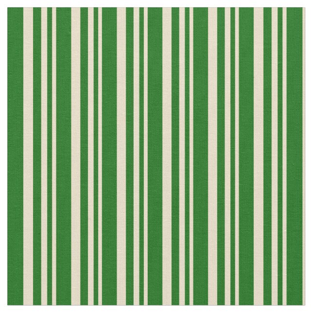 Tecido Padrão de Linhas Verde Tan e Escuro (Detalhe)
