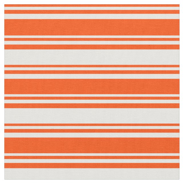 Tecido Padrão de Linhas Vermelhas e Brancas/Stripes (Detalhe)