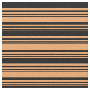 Tecido Padrão de Links e Pretos/Striped