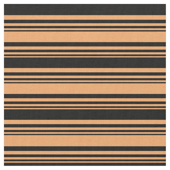 Tecido Padrão de Links e Pretos/Striped (Detalhe)