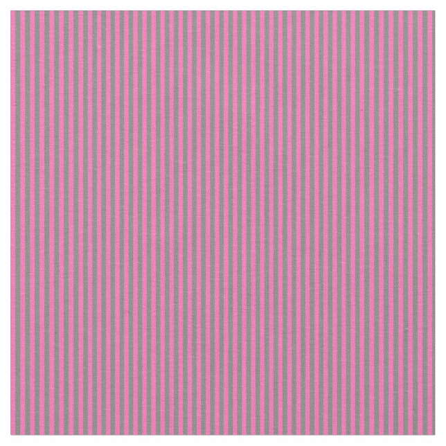 Tecido Padrão de Links Rosa Quente e Cinzas (Detalhe)