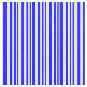 Tecido Padrão de Listras/Linhas Azul e Branco