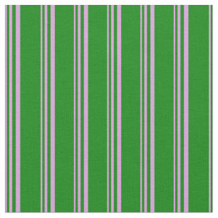 Tecido Padrão de listras planas e verdes