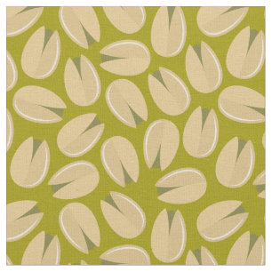 Tecido Padrão de Loucos de Pistachio
