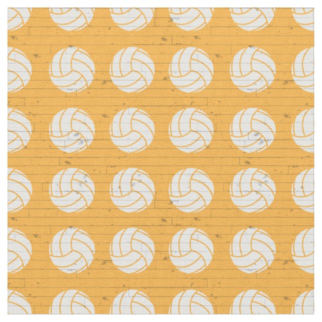 Tecido Padrão de Madeira de Voleibol Amarelo (Detalhe)