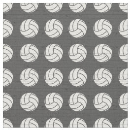 Tecido Padrão de Madeira de Voleibol de cinza