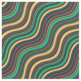 Tecido Padrão de mármore prático l Verde e amarelo