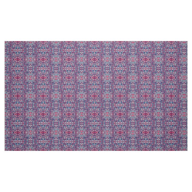 Tecido Padrão de mosaico multicolorido (Fat Quarter)