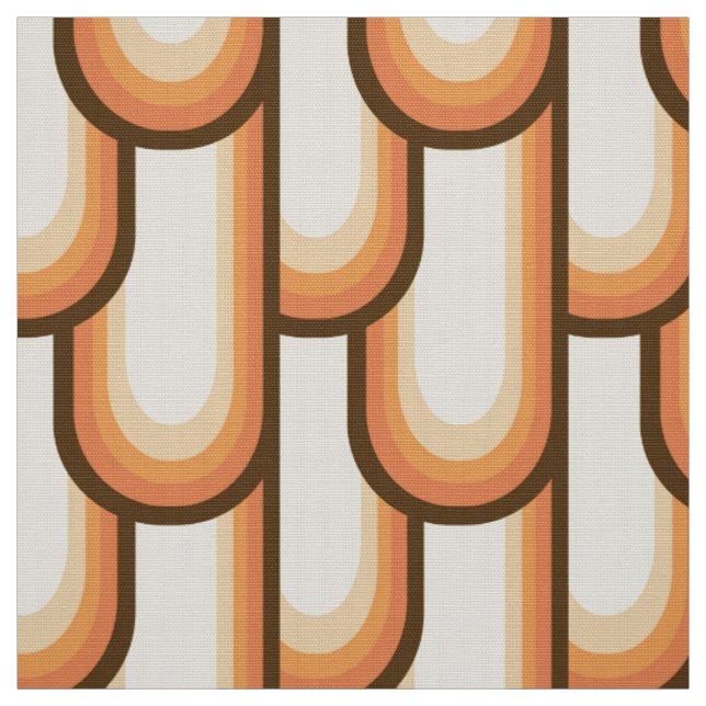 Tecido Padrão de na moda de 70s (Modelo)