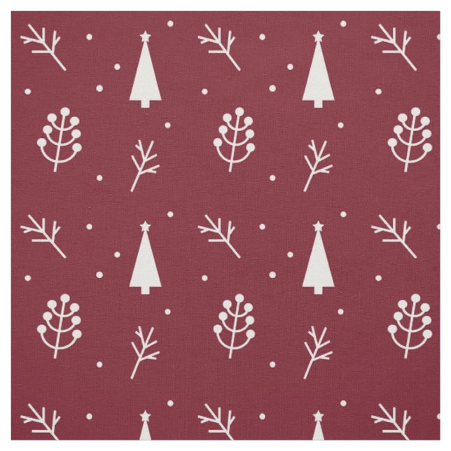 Tecido Padrão de Natal do inverno (Modelo)